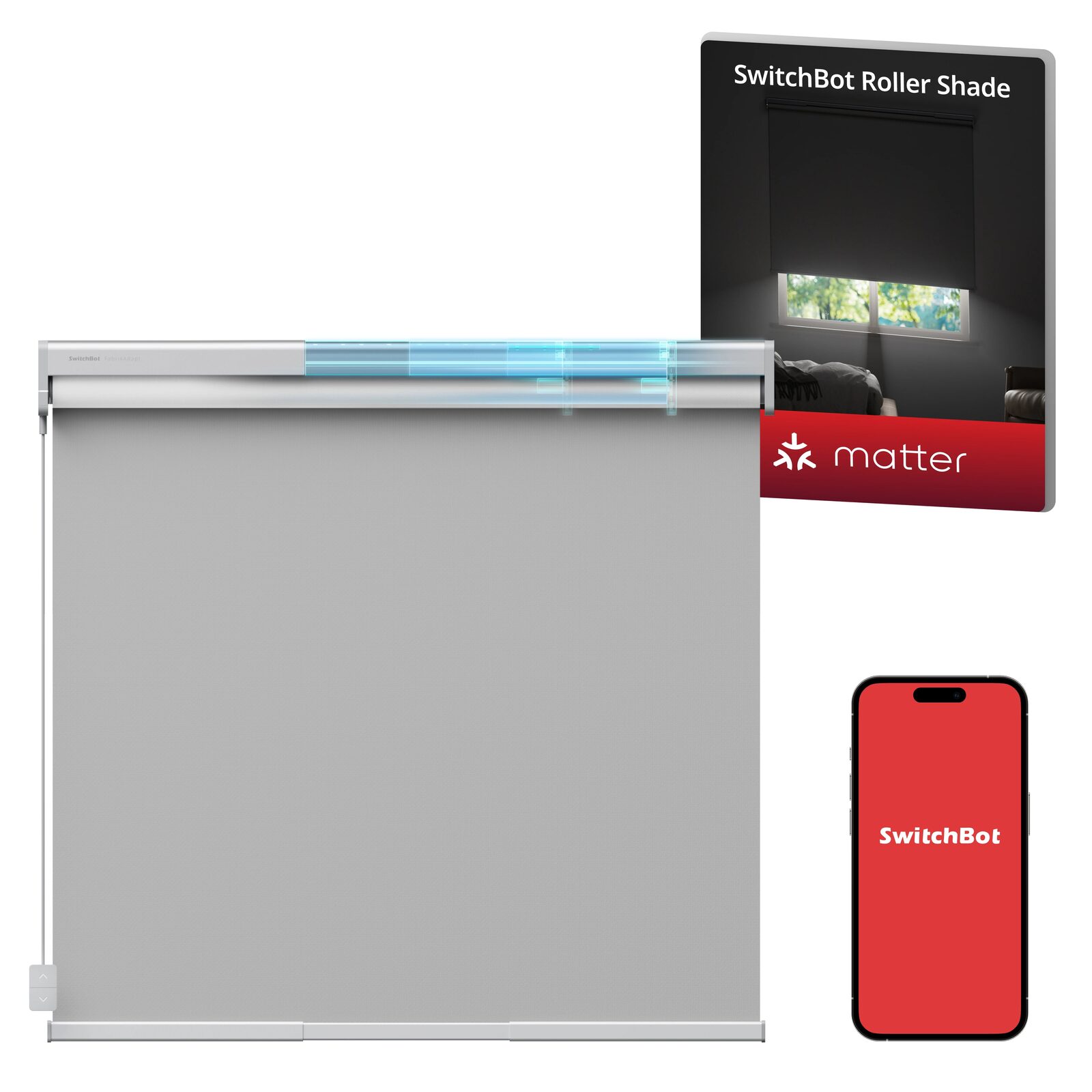 SwitchBot Roller Shade — S, Grey